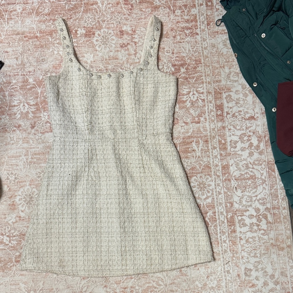 Francescas white pearl dress